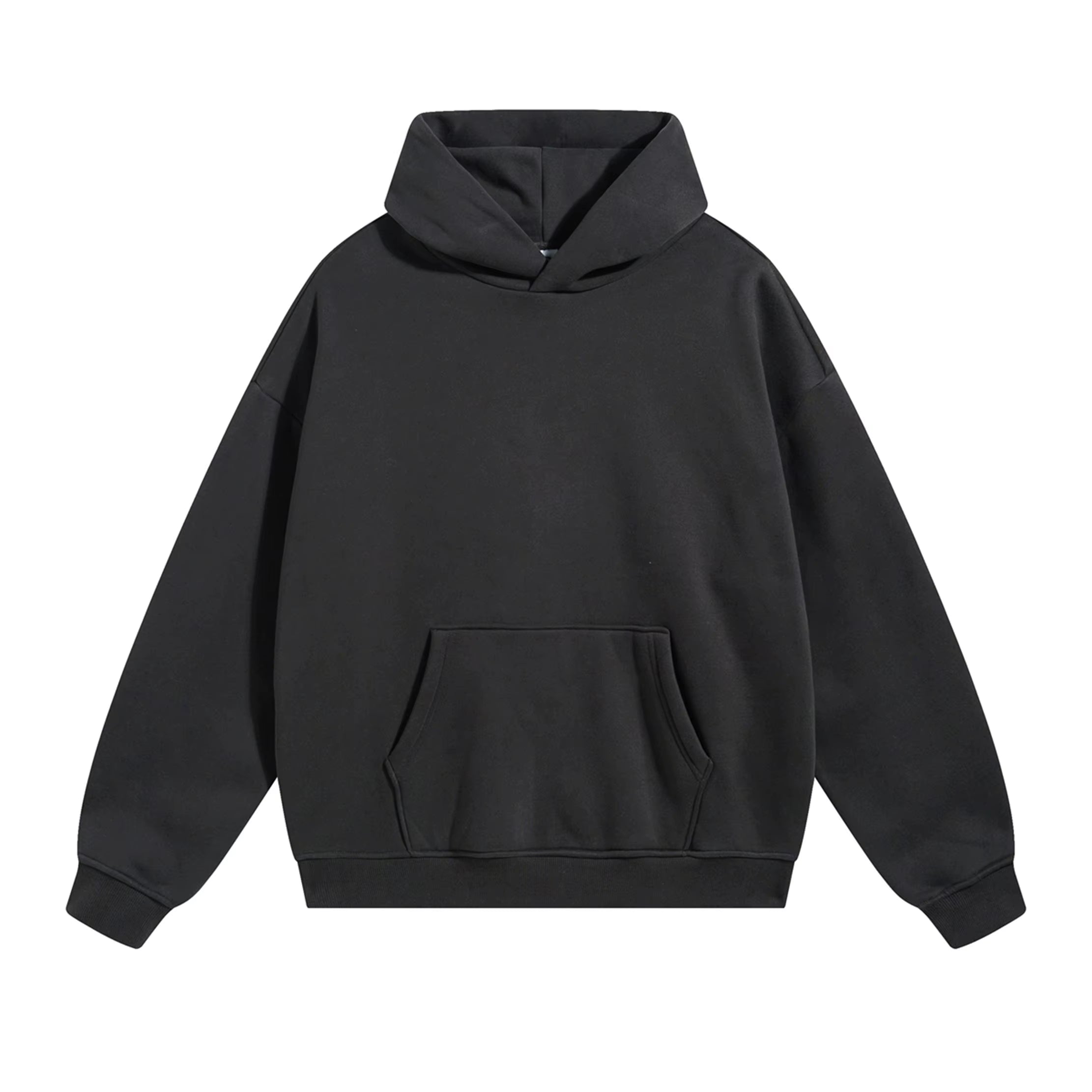 Men's Oversized Fleece Hoodie – 400GSM Cotton Blend Pullover