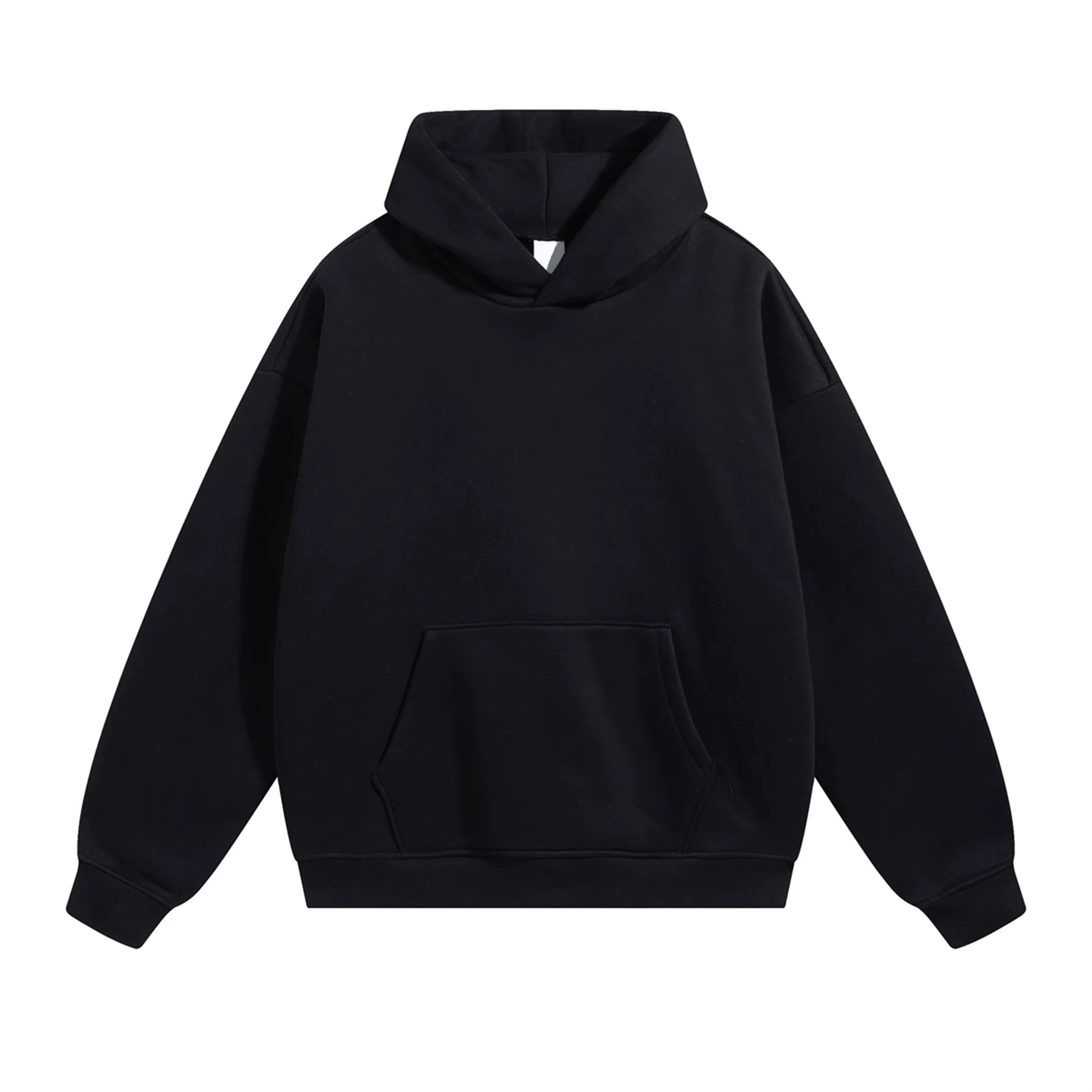 Men's Oversized Fleece Hoodie – 400GSM Cotton Blend Pullover