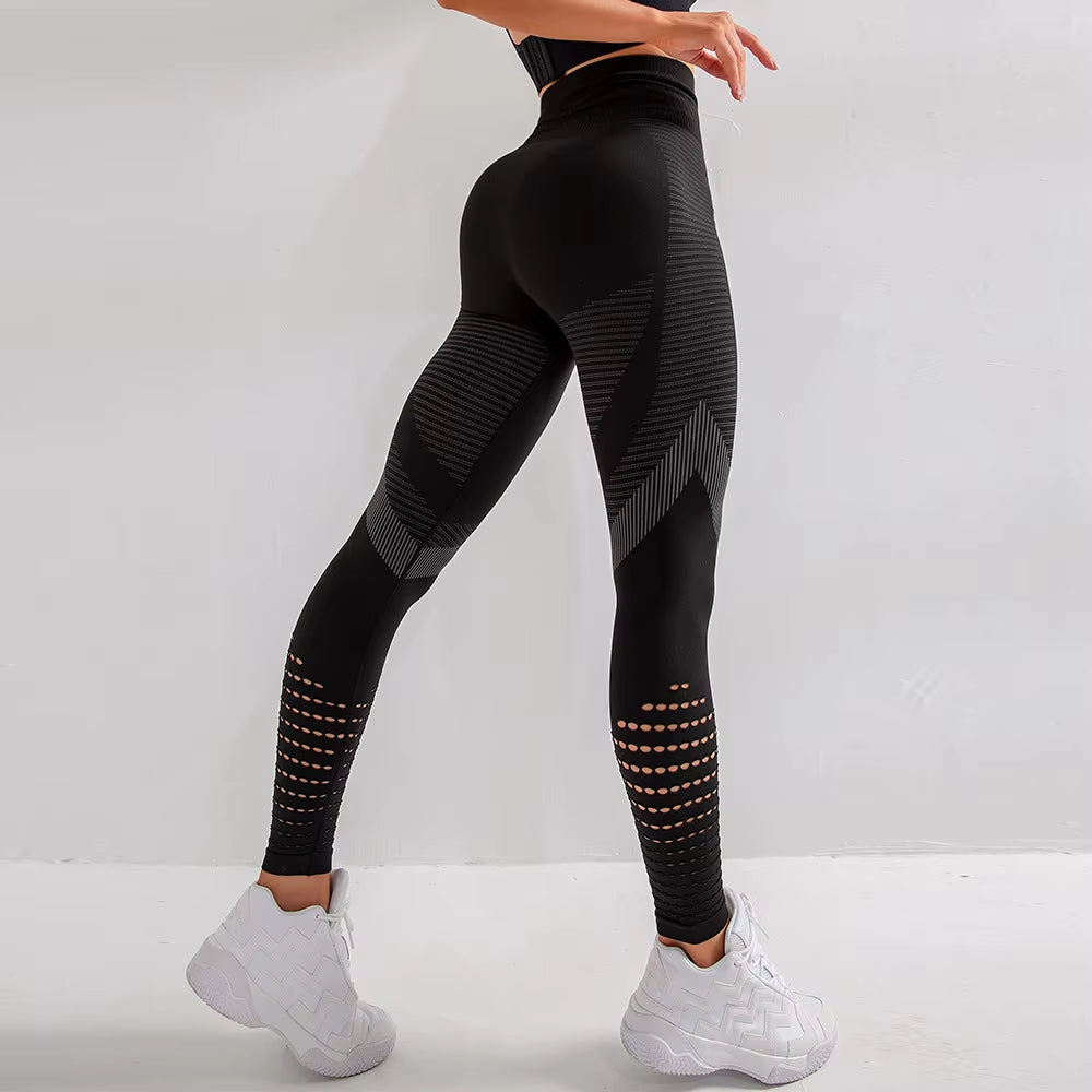 Gym Wear Pants Yoga Mesh Legging Leggings for Women Fitness Tights