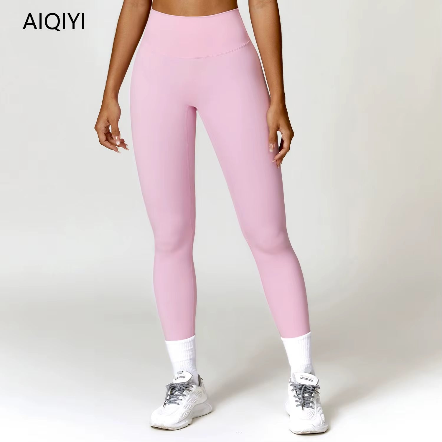 High Waist Autumn Winter High Quality Plaid Stretchy Hip Lifting Tummy Control Yoga Leggings for Women