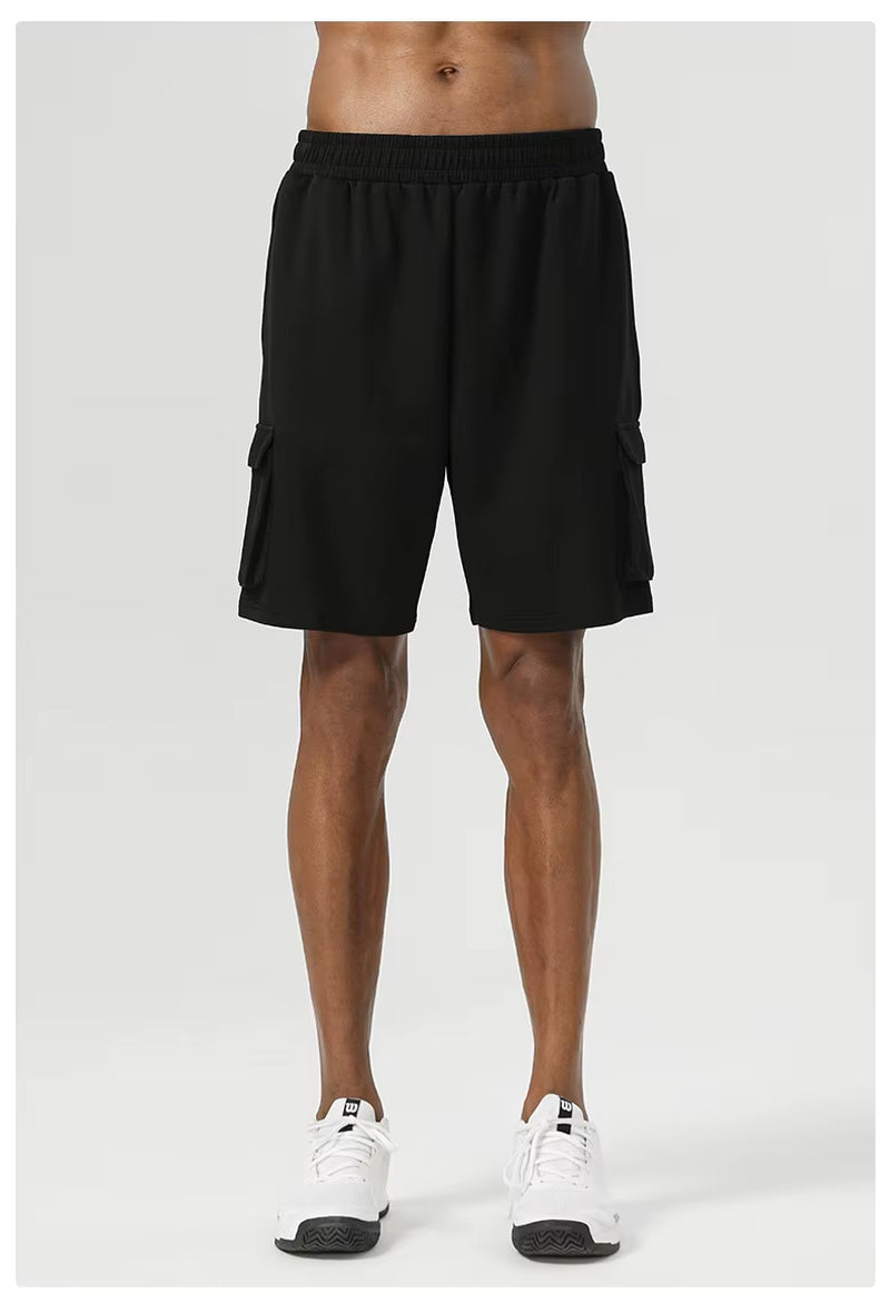 Men's Breathable Rayon Cargo Shorts 