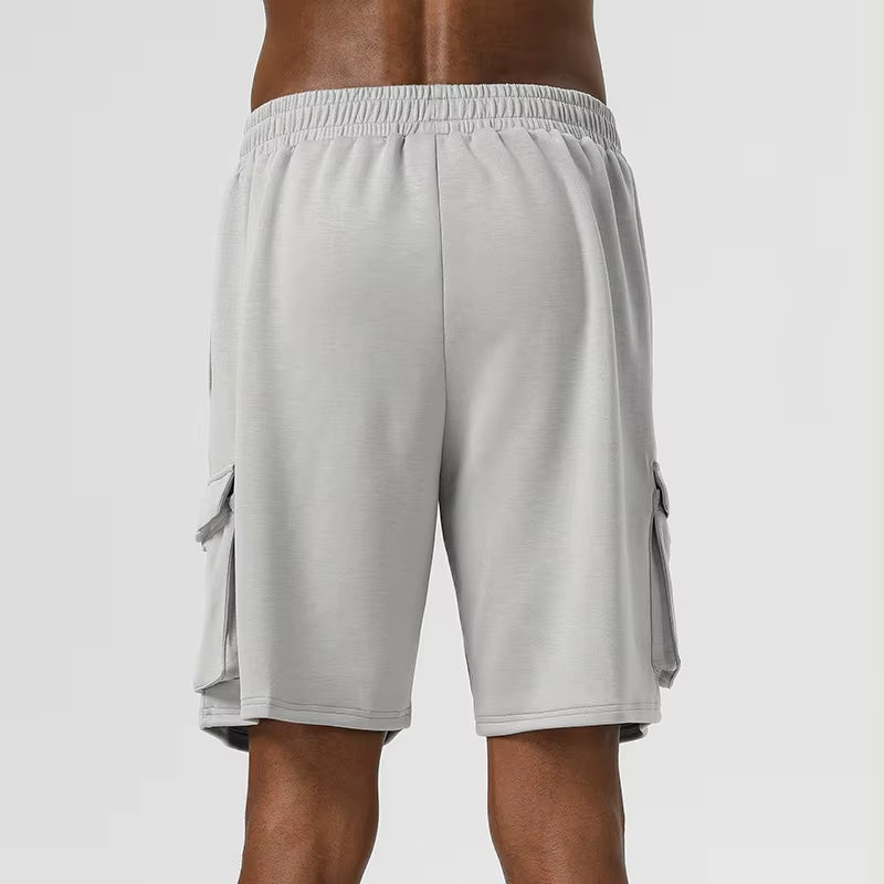 Men's Breathable Rayon Cargo Shorts 