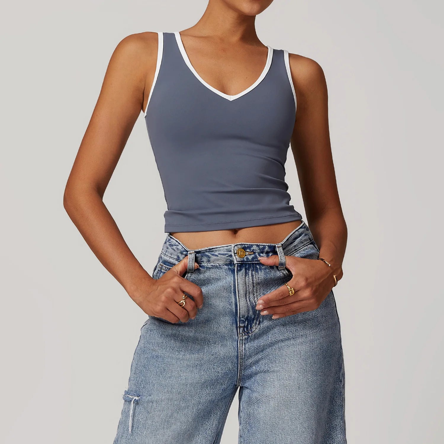 Sleeveless Workout Activewear Yoga Bra Top Gym Shorts Backless Fitness Sports Bras Women