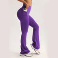 Women's Butt Lift Flared Yoga Pants