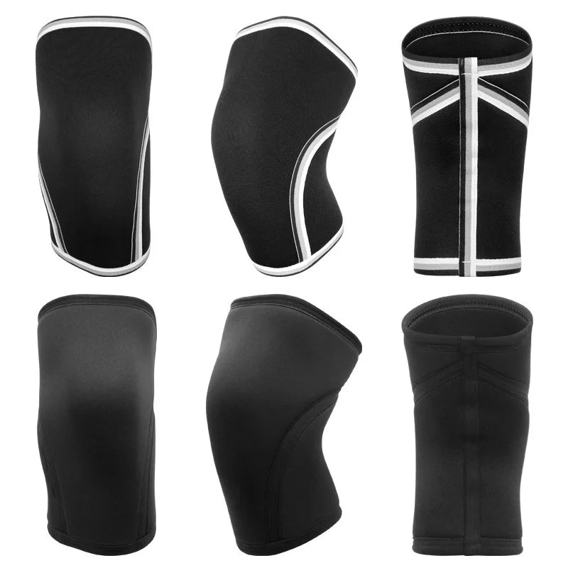 7mm Knee Sleeves for Powerlifting - Squat Support Knee Brace