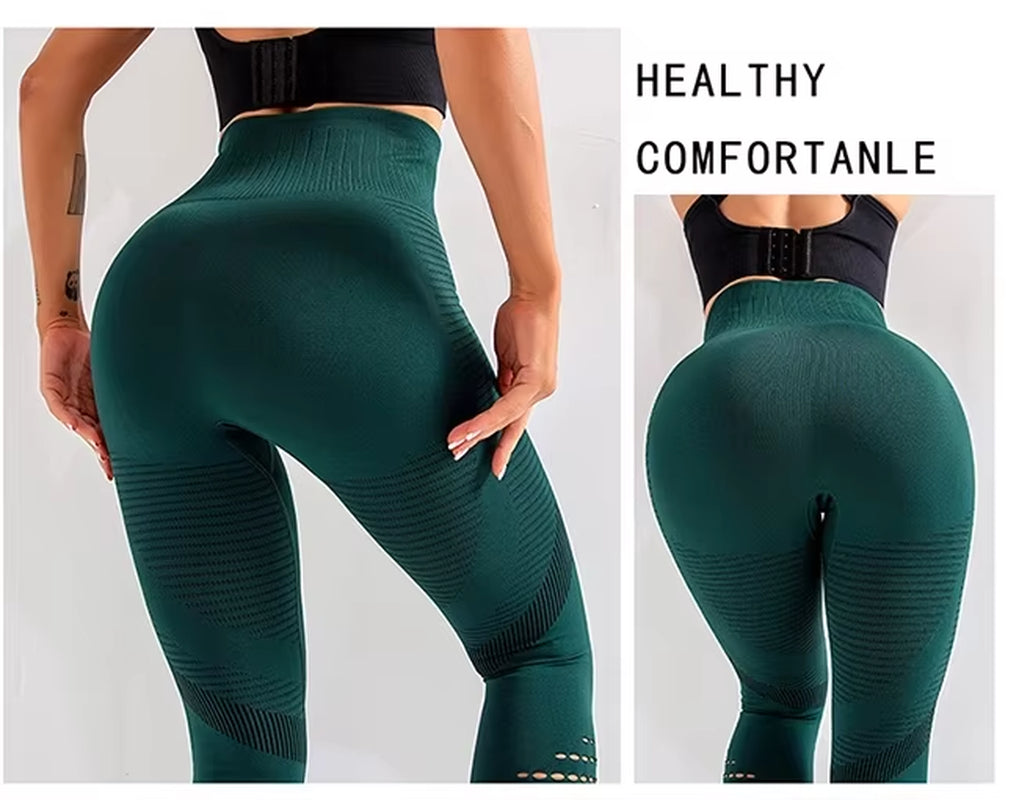 Gym Wear Pants Yoga Mesh Legging Leggings for Women Fitness Tights